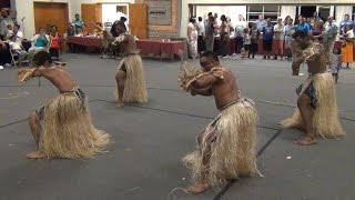 Fijian Cultural Dance during Hon. Solo Mara's visit to Sacramento, California