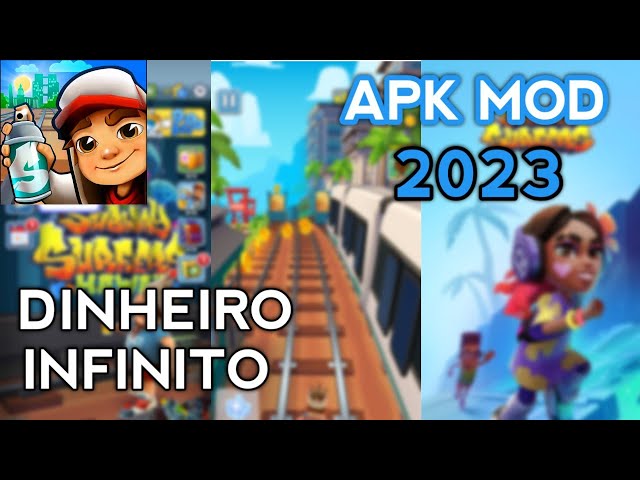 SUBWAY SURFERS APK MOD DINHEIRO INFINITO V 3.18.0 ATUALIZADO 2023 