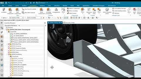 NX | Formula student webinar: Create interpart expressions to control at top level