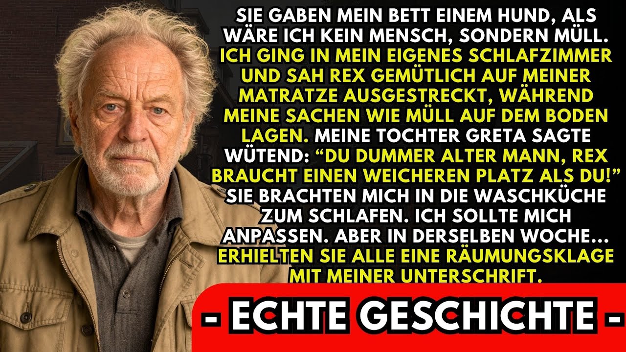 Es begann an einem Dienstagmorgen, als ich mein Bett einem Hund überließ. Nicht im übertragenen Sinn. Meine Tochter stand in der Zimmertür, verschränkte die Arme und sagte: „Du schläfst ab heute...