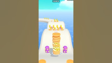 3D GAMES Tiktok #Gameplay #MobileGame #shorts All Level Gameplay Pancake Run (iOS & Android)
