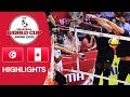 TUNISIA vs. CANADA - Highlights | Men's Volleyball World Cup 2019