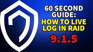 60 Second Guide: How to Live Log in 9.1.5 screenshot 5