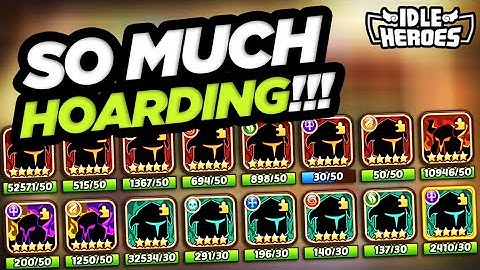 Idle Heroes - STOP Hoarding & Make PROGRESS!!!