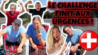 NE PAS FAIRE LE CADDIE CHALLENGE ! TIM S'EST OUVERT LA JAMBE, ÇA FINIT À L’HÔPITAL !