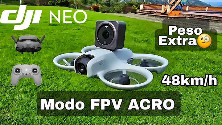 DJI NEO full FPV ACRO con Peso Extra - Test y Comentarios en Español