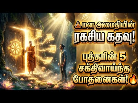 😨 உங்கள் துன்பத்திற்கு புத்தர் கூறிய 5 தீர்வுகள்!🚫#ஆழ்ந்தசிந்தனை #tamilmotivation #subscribe#tamil 