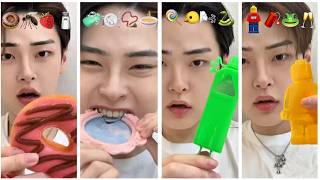 Best "Seungbini"  Korean ASMR Compilation | Emoji food challenge # 62 screenshot 2