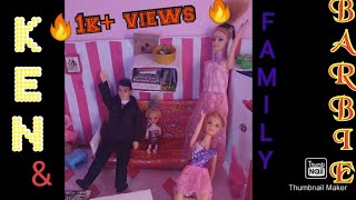 Barbie \u0026 Ken sweet family || Character names || Tamru's Barbie vlogs || Tamru's choppu samayal\u0026vlogs