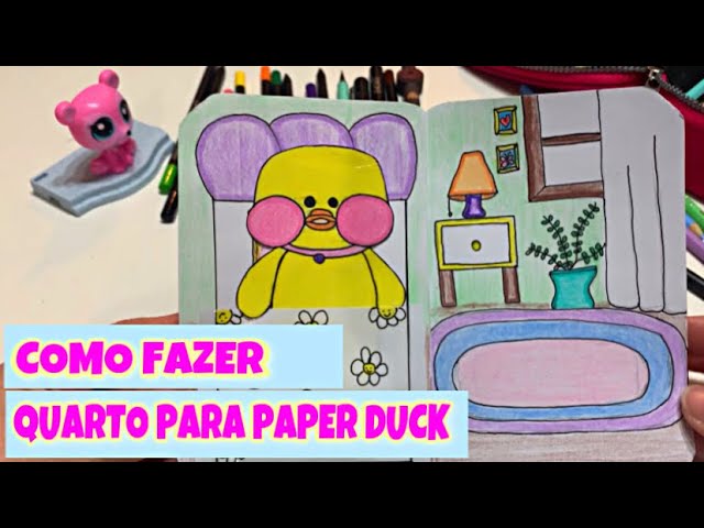 Cama para Paper Duck do TikTok #paperduck 