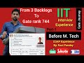 IIT Interview Experience || Before M. Tech Journey | Part-1 #coap #gate #mtech #iitmadras #iitkanpur