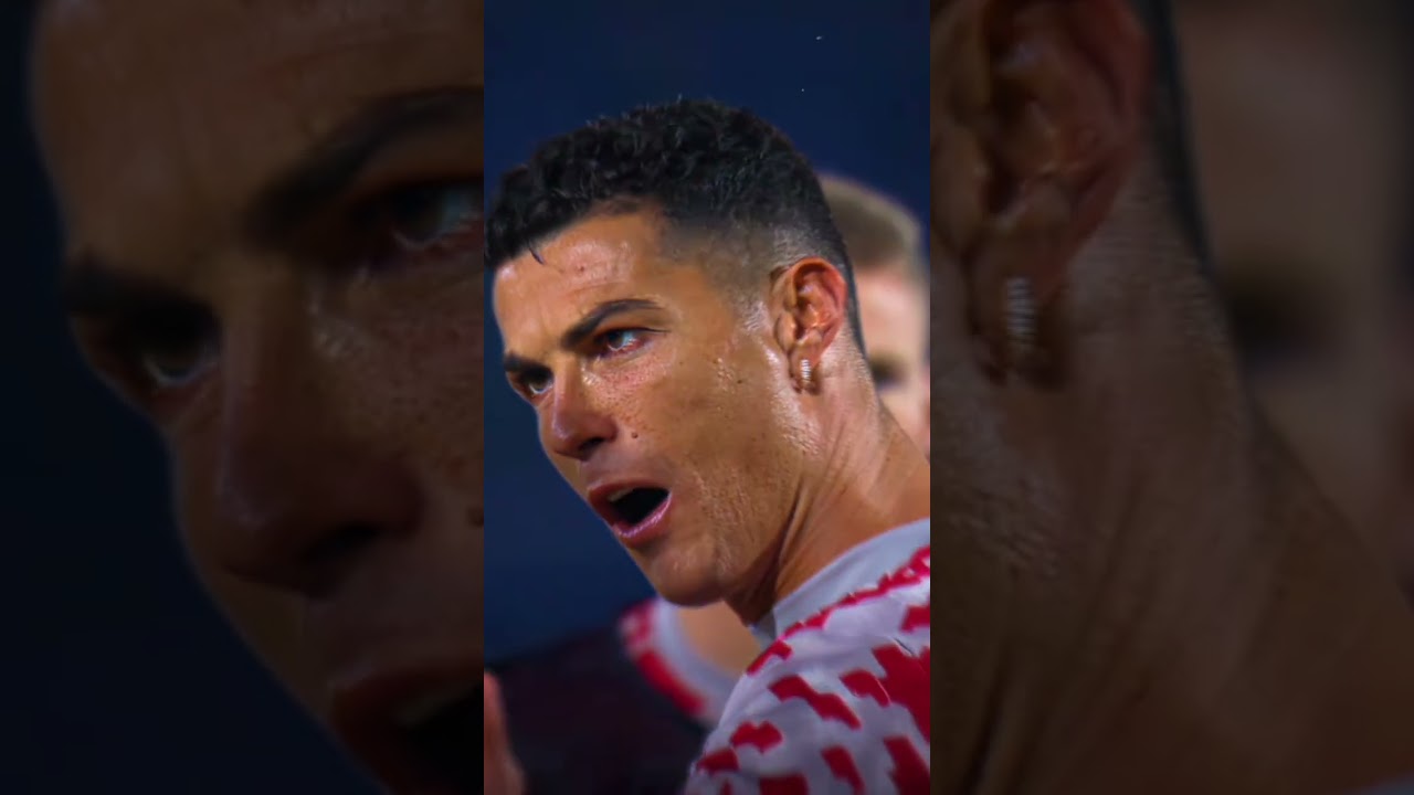 Cristiano in white and red🥰 