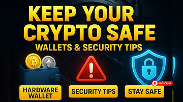 How to Keep Your Crypto Safe (Wallets & Security Tips)