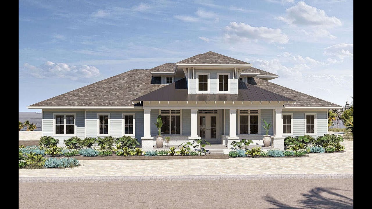 Beach House Plan | Coastal Design Plan 963-00150