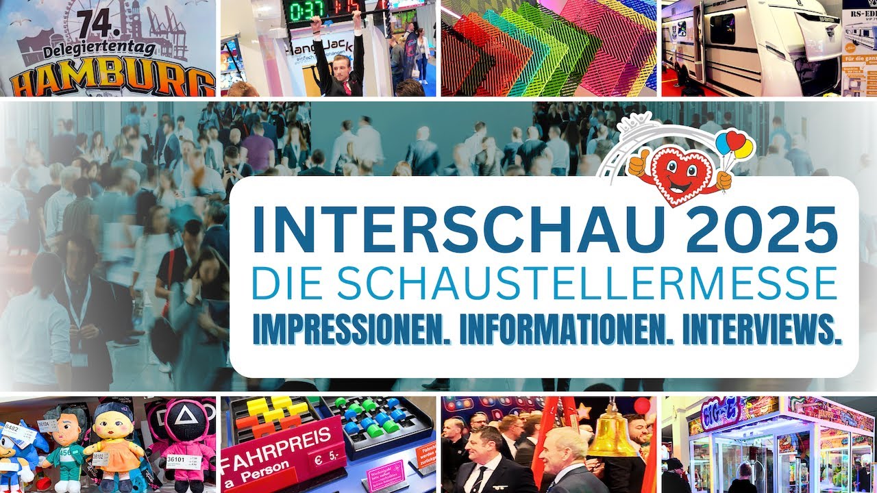 🎡🎢🎠 Interschau 2025 - Die Schaustellermesse 🤩 XXL-Reportage inkl. Interviews 🎬🎤