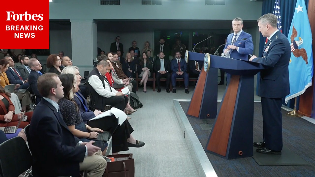 ICYMI: Hegseth & Caine Take Reporters' Questions About The Iran War At Pentagon Press Briefing