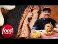 Guy Fieri Tries Fried Chicken Sandwich And Smoked Pork Belly! | Diners, Drive-Ins & Dives