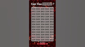 Eye Test: Can You Spot 