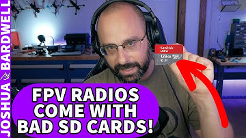 FPV Radios Come With Bad SD Cards! Buy A New One! - FPV Questions