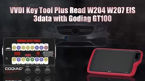 Xhorse VVDI Key Tool Plus Read W207 W207 EIS With GODIGA GT100