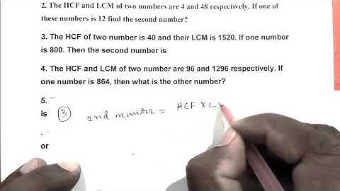 The product of hcf and lcm of two numbers is 1000. if one number is 20, find the other number.