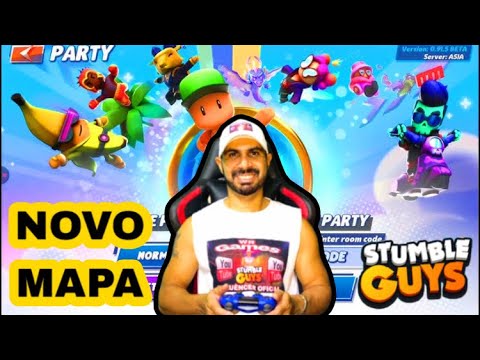 REVELEI NOVO MAPA no Stumble Guys!