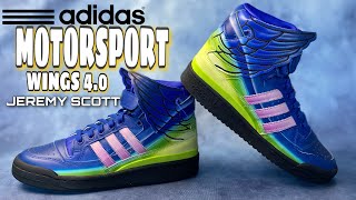 Adidas Collaboration Jeremy Scott Motorsport Wings 4.0 Unboxing