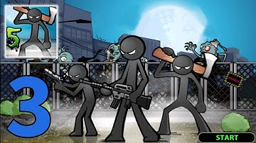 Anger of Stick 5 : Gameplay Walkthrough Part 3 - Main Levels 7-8 (iOS, Android)