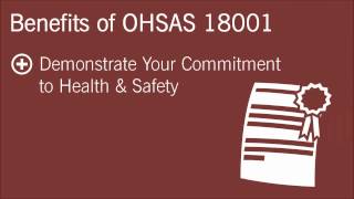 What is OHSAS 18001 and what benefits can it bring?