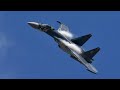 Полет на перехват воздушной цели истребителей Су-35С на учении «Союзная решимость-2022»