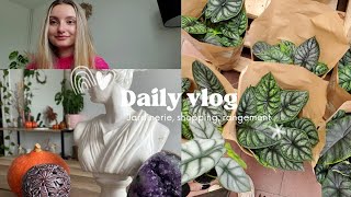 Daily vlog Tour en jardineries shopping et compléments alimentaires