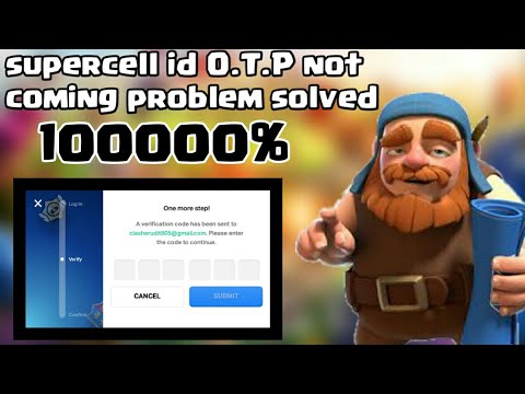 Supercell id O.T.P not coming problem solved 100% | coc india 2020???