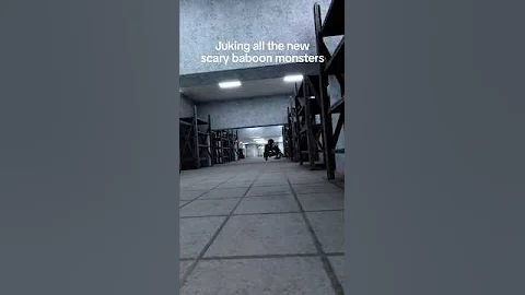 JUKING ALL THE NEW SCARY BABOON MONSTERS #gorillatag #gtag #vr #gtagfangame #gtaghorror #scarybaboon