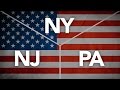 Standing in 3 States at Once | NY, NJ, PA | [Kult America]
