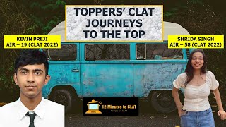 Toppers' Strategy for CLAT I Kevin Preji (AIR-19) and Shrida Singh (AIR-58) I Keshav Malpani