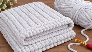 A Warm & Cozy Crochet Blanket Pattern You’ll Love