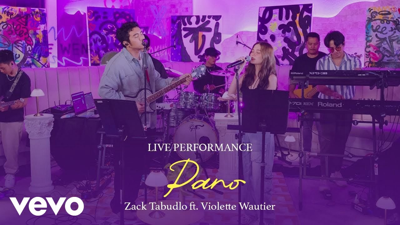 Zack Tabudlo   Pano Official Live Performance ft Violette Wautier