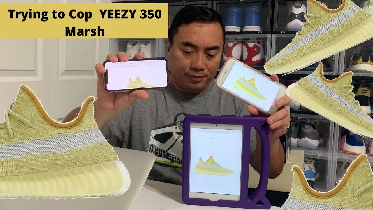 Trying to Cop the Yeezy Boost 350 V2 MARSH Exclusive Yeezysupply ...
