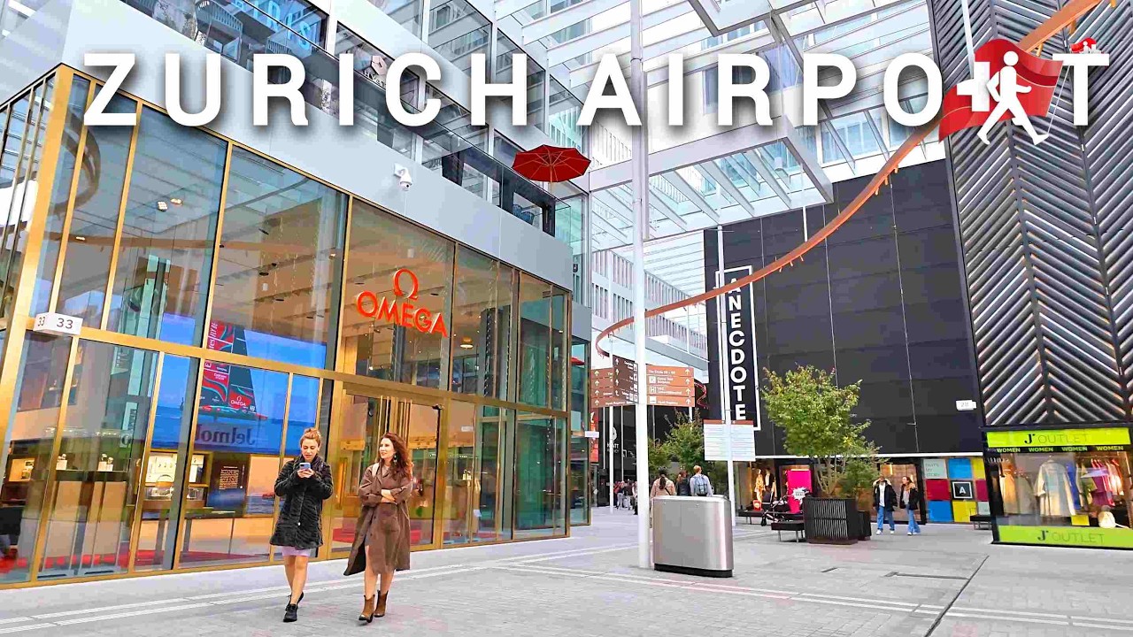 Zurich, Switzerland | Airport Walk | Oct 14, 2024