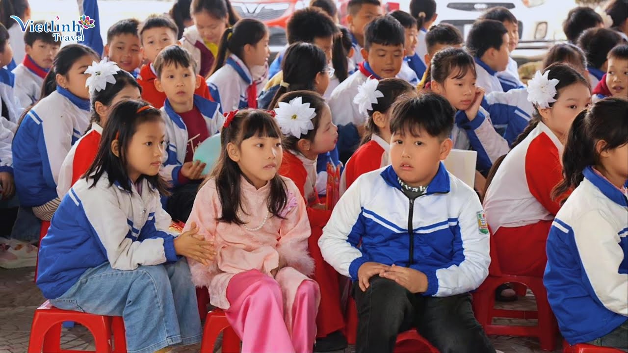 Trải nghiệm Tết : TRƯỜNG TIỂU HỌC XUÂN QUANG - Việt Linh Travel