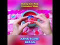 Satisfying Video Making Cute Pink Eyeshadow Slime #satisfying #asmr #asmrslime #asmrvideo #makeup
