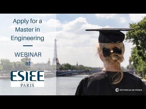 How to apply for a Master in Engineering in France at ESIEE paris