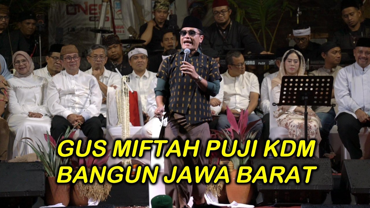 Gus Miftah Puji Keberhasilan KDM Bangun Jawa Barat
