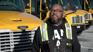 School bus driver Eugene English honored during Love the Bus Week 2025