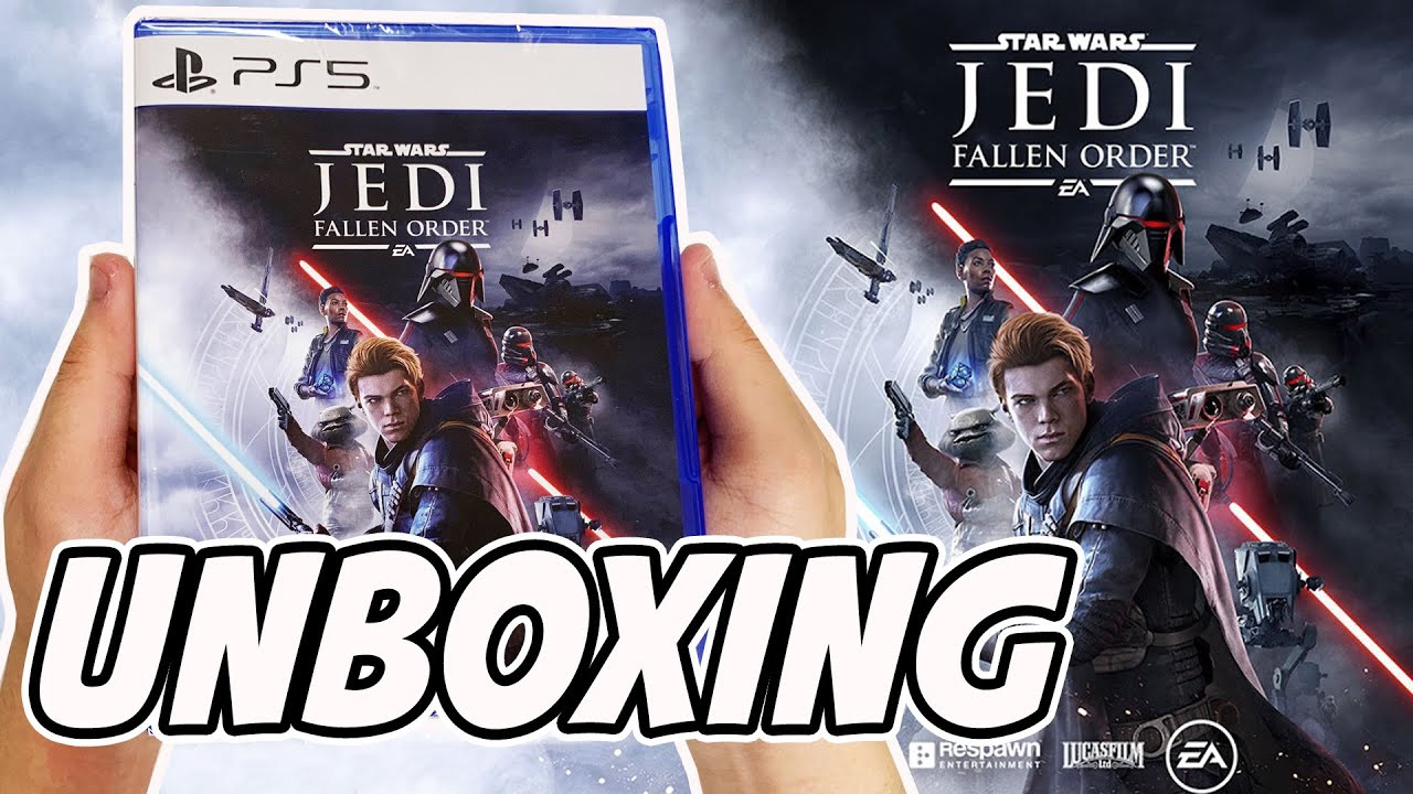 Star Wars: Jedi Fallen Order (PS5) Unboxing 