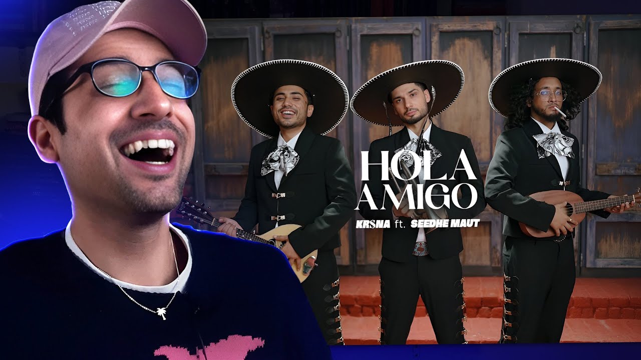 Didn't Like This 👎 at First, But Ended Up Laughing! | KR$NA Ft. Seedhe Maut - Hola Amigo (Reaction)