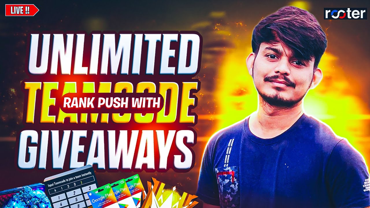🔴FREE FIRE REDEEM CODE LIVE GIVEAWAY CUSTOM ROOM | FF LIVE RANK PUSH ...
