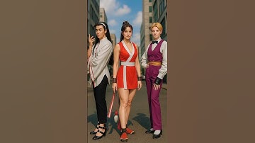 the king of fighters in real life #thekingoffighters #kof #ai #fusion #games