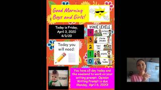 Wit & Wisdom FWP (4-3-20)