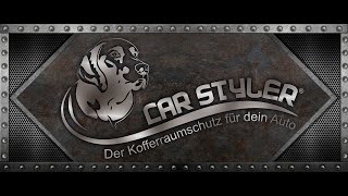CARSTYLER® Kofferraummatte Einbau in einen Seat Leon von FFZ Parts 